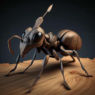 3D модель Camponotus yessensis (STL)